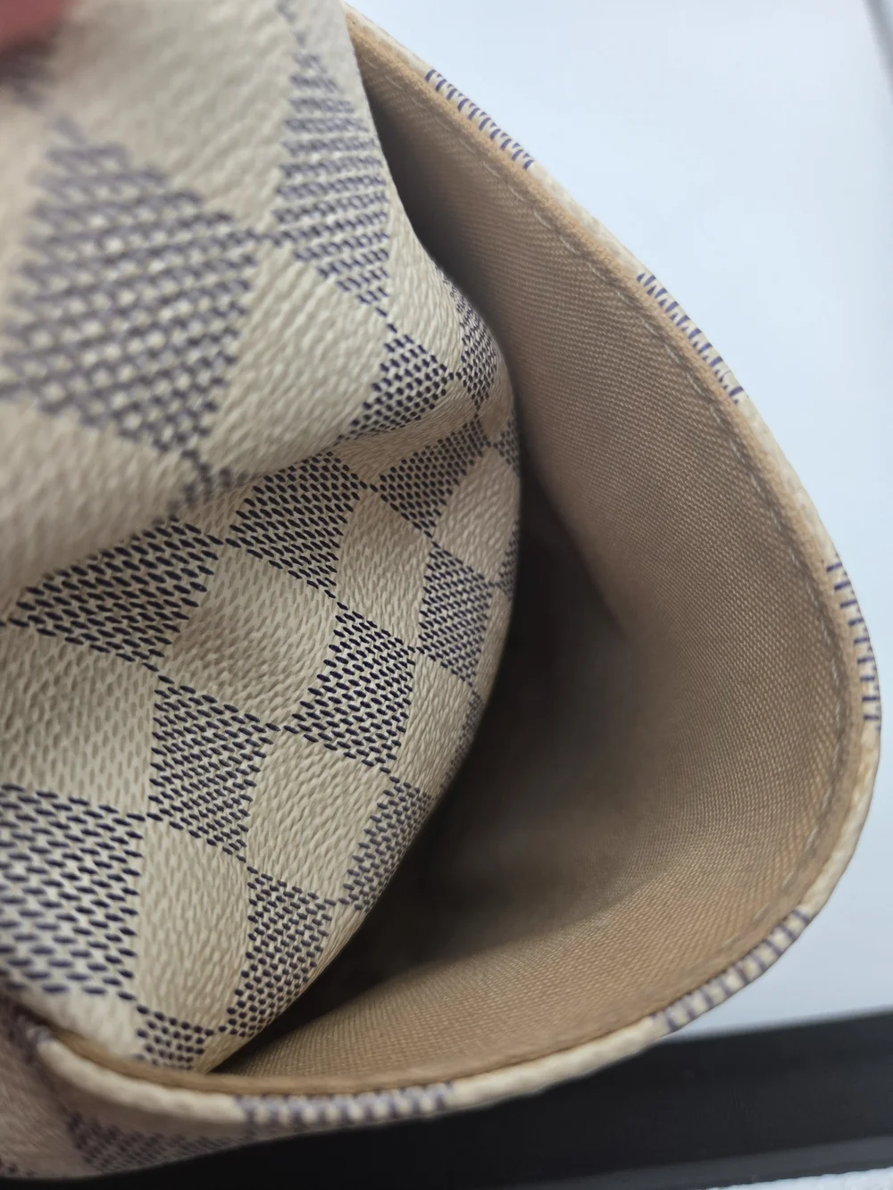 Authentic Preloved Louis Vuitton Damier Azur Totally PM Purse W Dust Bag & COA